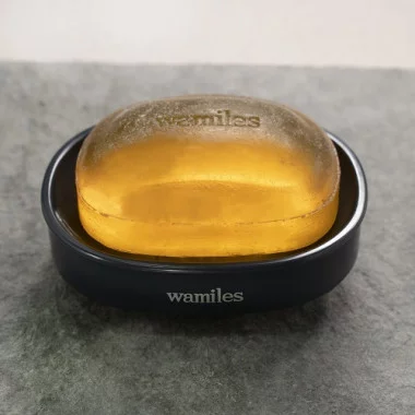 Сухая ПЕНА  Wamiles Cosmetics для сухой и нормальной кожи ( с подставкой) Ioune Soap Е 100 g