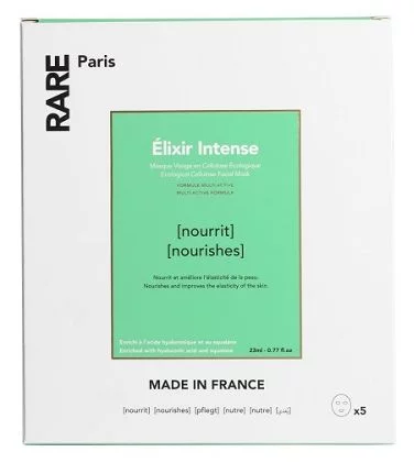 Поживна маска для тканини Rare Paris Elixir Intense Nourishing Face Mask, 5 шт
