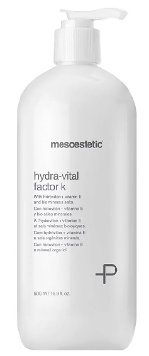 Гидро-питательный крем для лица Mesoestetic hydra-vital factor k, 500 мл