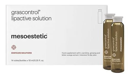 Пищевая добавка в жидкой форме с L-карнитином Mesoestetic Grascontrol lipactive solution