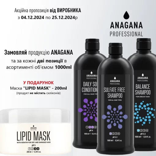 Акция  от Anagana Professional