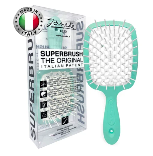 Расческа для волос Janeke Superbrush the Original (голубой)