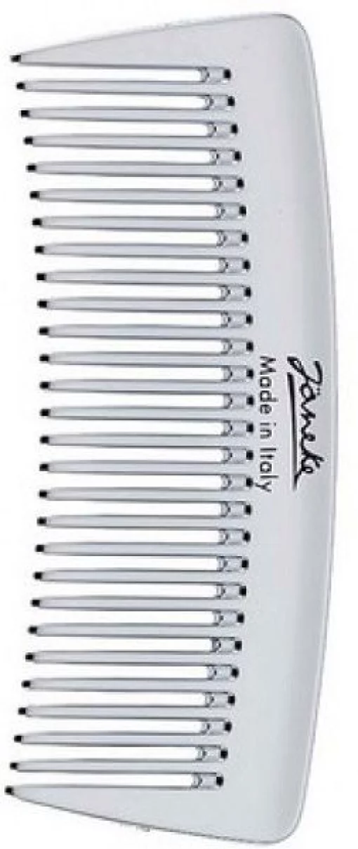 Сріблястий гребінь для волосся Janeke Pocket Comb Silver