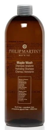 Шампунь живильний та зволожуючий з кленовим екстрактом Philip Martin's Maple Wash, 1000 мл