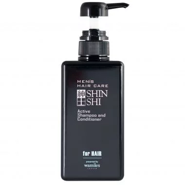 Тонізуючий шампунь-кондиціонер для чоловіків Men's Hair Care Active Shampoo and Conditioner &quot;SHINSHI&quot; 500 мл