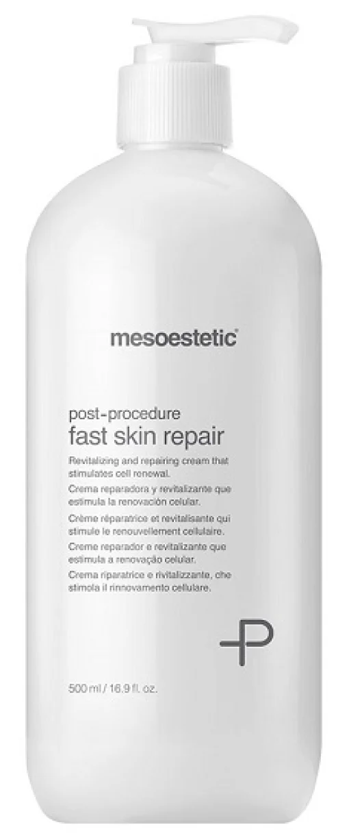 Восстанавливающий крем после процедуры Mesoestetic post-procedure fast skin repair, 500 мл