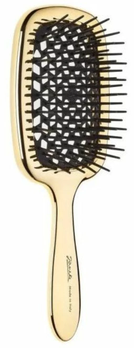 Расческа для волос Janeke UPERBRUSH LUX (золотый с черным)