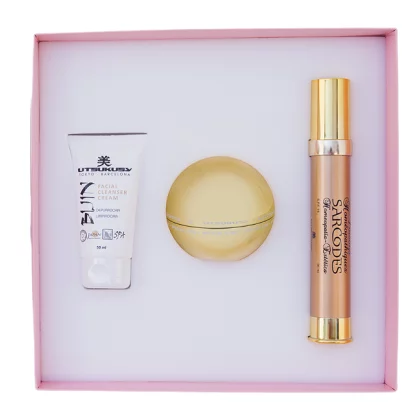 Набір для щоденного догляду за чутливою шкірою Utsukusy Sarcodes