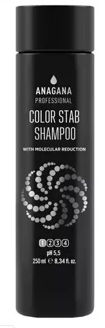 Шампунь &quot;Стабілізатор кольору&quot; і молекулярне відновлення волосся Anagana ProfessionalColor Stabilizer &amp; Molecular Recovery Shampoo, 250 мл