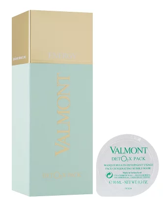 Детокс-маска &quot;Кисневий догляд&quot; Valmont Deto2X Pack, 6x10 мл
