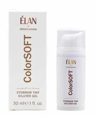 Гель-дилютер для фарбування брів Elan ColorSOFT, 30 мл