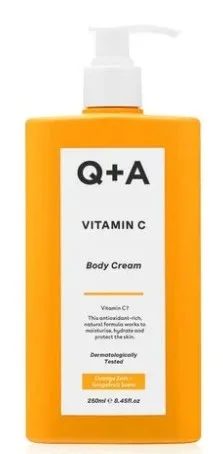 Крем для тела Q+A Vitamin C Body Cream с витамином С, 250 мл