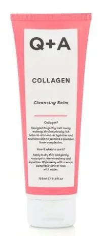 Очищающий бальзам для лица Q+A Collagen Cleansing Balm с коллагеном, 125 мл
