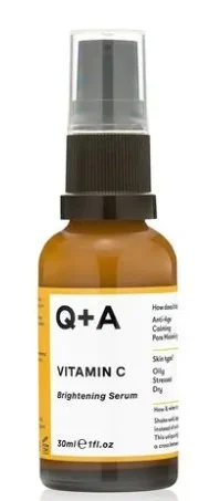 Осветляющая сыворотка для лица Q+A Vitamin C Brightening Serum с витамином C, 30 мл