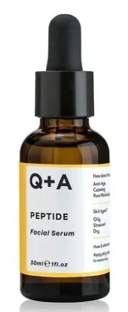 Сироватка для обличчя Q+A Peptide Facial Serum з пептидами, 30 мл