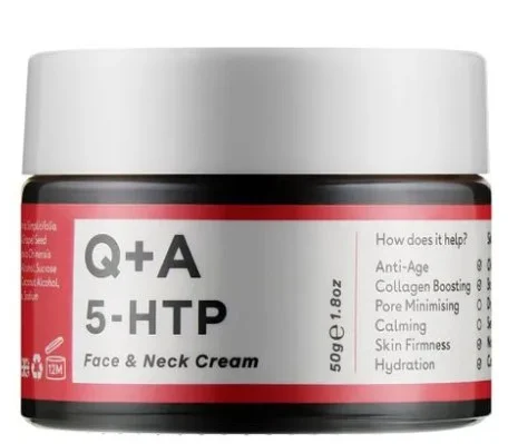 Крем для лица и шеи Q+A 5-HTP Face &amp; Neck Cream, 50 г