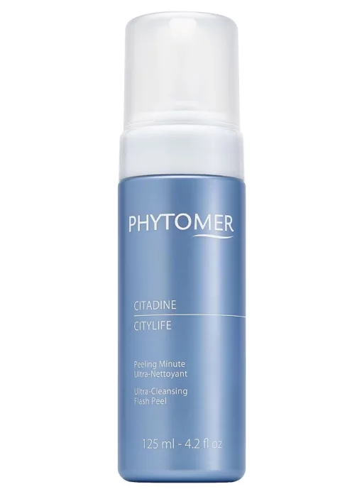Очищающий мусс с эффектом энзимного пилинга Phytomer Citylife Ultra-Cleansing Flash Peel, 125 мл