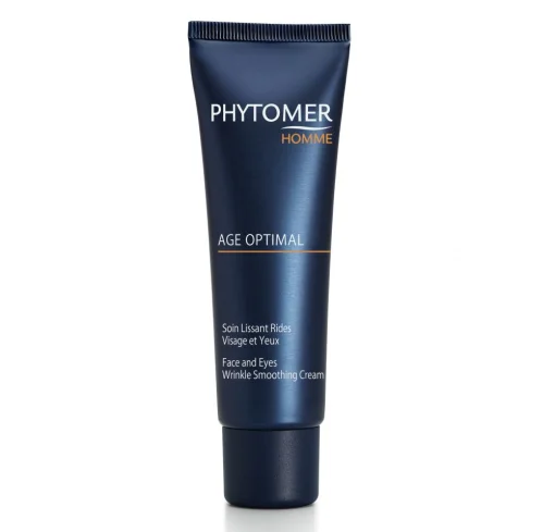 Омолаживающий крем для лица и контура глаз для мужчин Phytomer Homme Age Optimal Face and Eyes Wrinkle Smoothing Cream, 50 мл