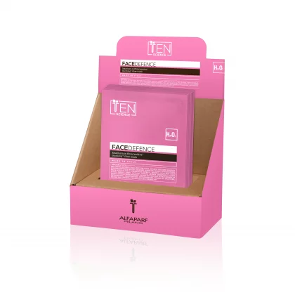 Инновационная волокнистая маска для чувствительной кожи Ten Science Face Defence Biodegradable Fiber Mask, 12шт х 25мл
