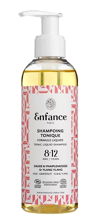 Тонизирующий шампунь для детей 8-12 лет Enfance Paris Shampoing Tonique 8-12 ans, 200 мл